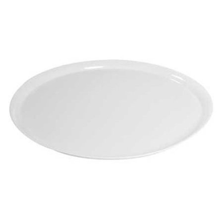 FINELINE SETTINGS Fineline Settings 7401-WH White Supreme 14" Round Tray 7401-WH